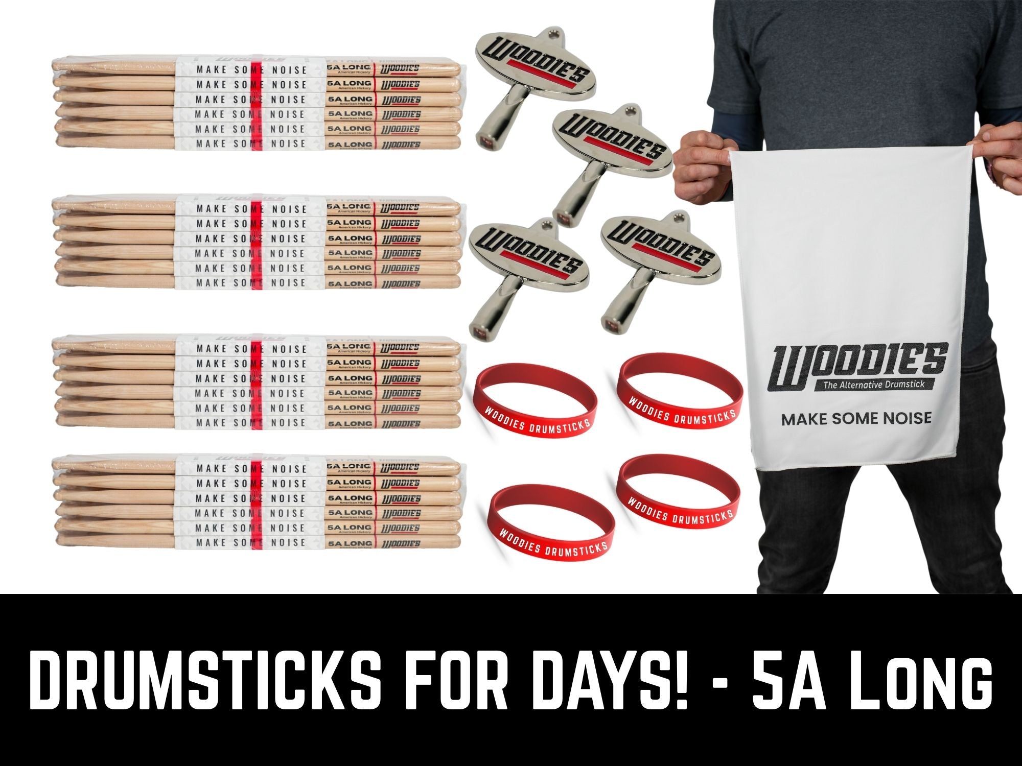 Drumsticks for Days – 48 Pairs