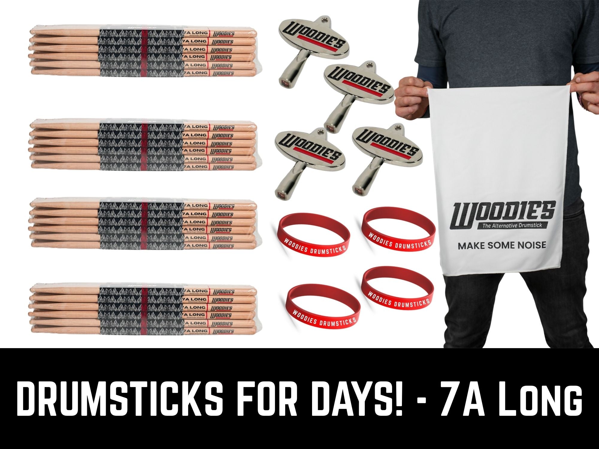 Drumsticks for Days – 48 Pairs