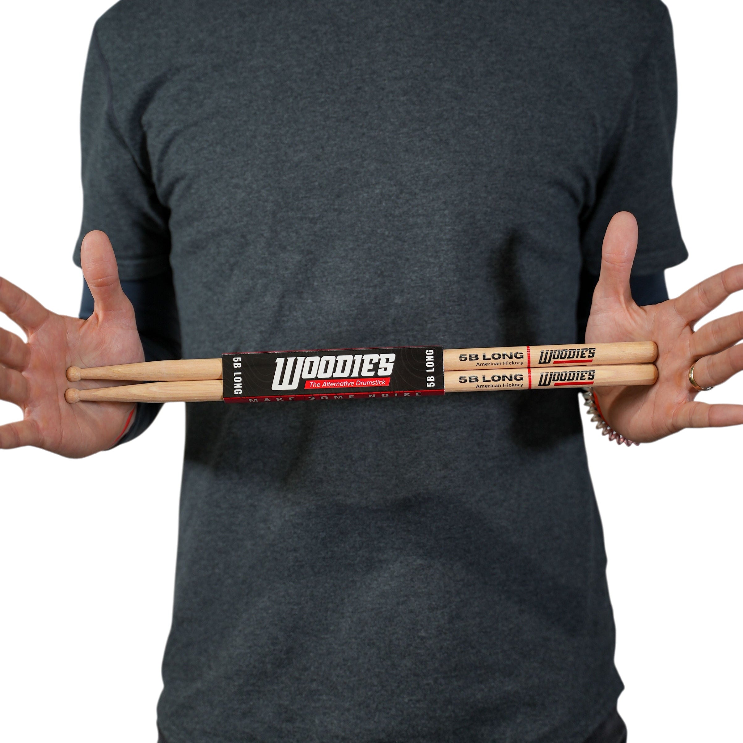 American Hickory 5B Long Drumsticks