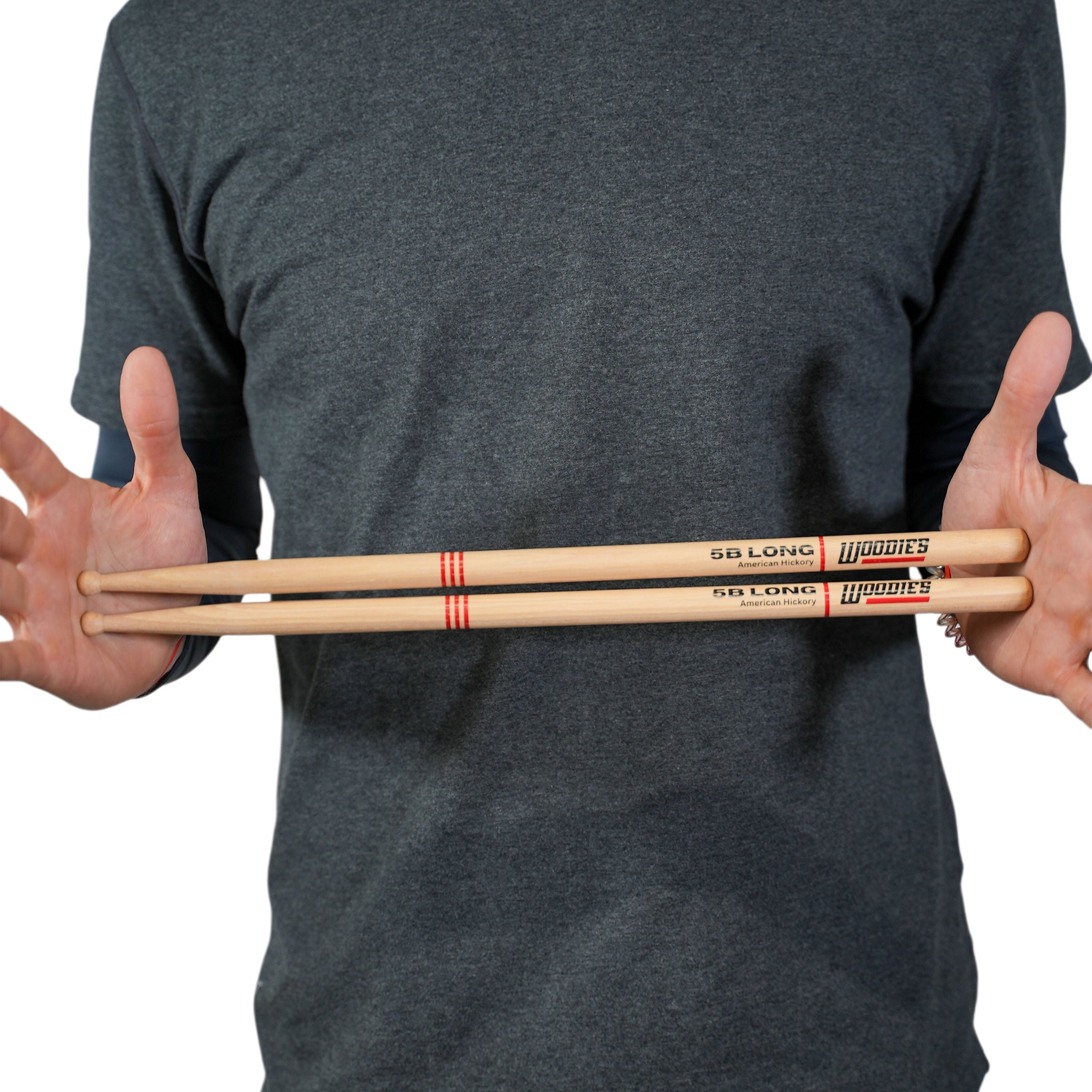 American Hickory 5B Long Drumsticks