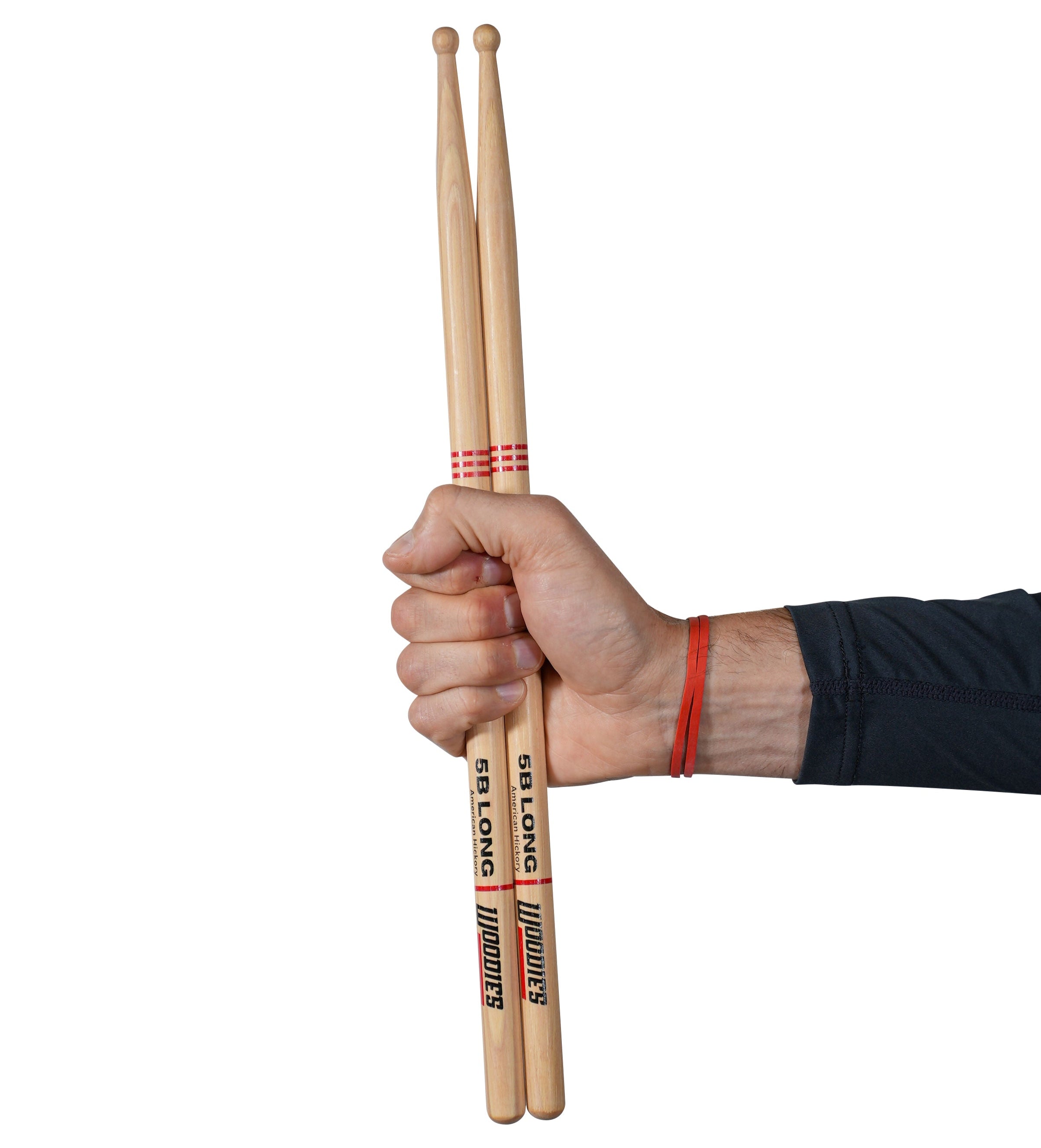 American Hickory 5B Long Drumsticks