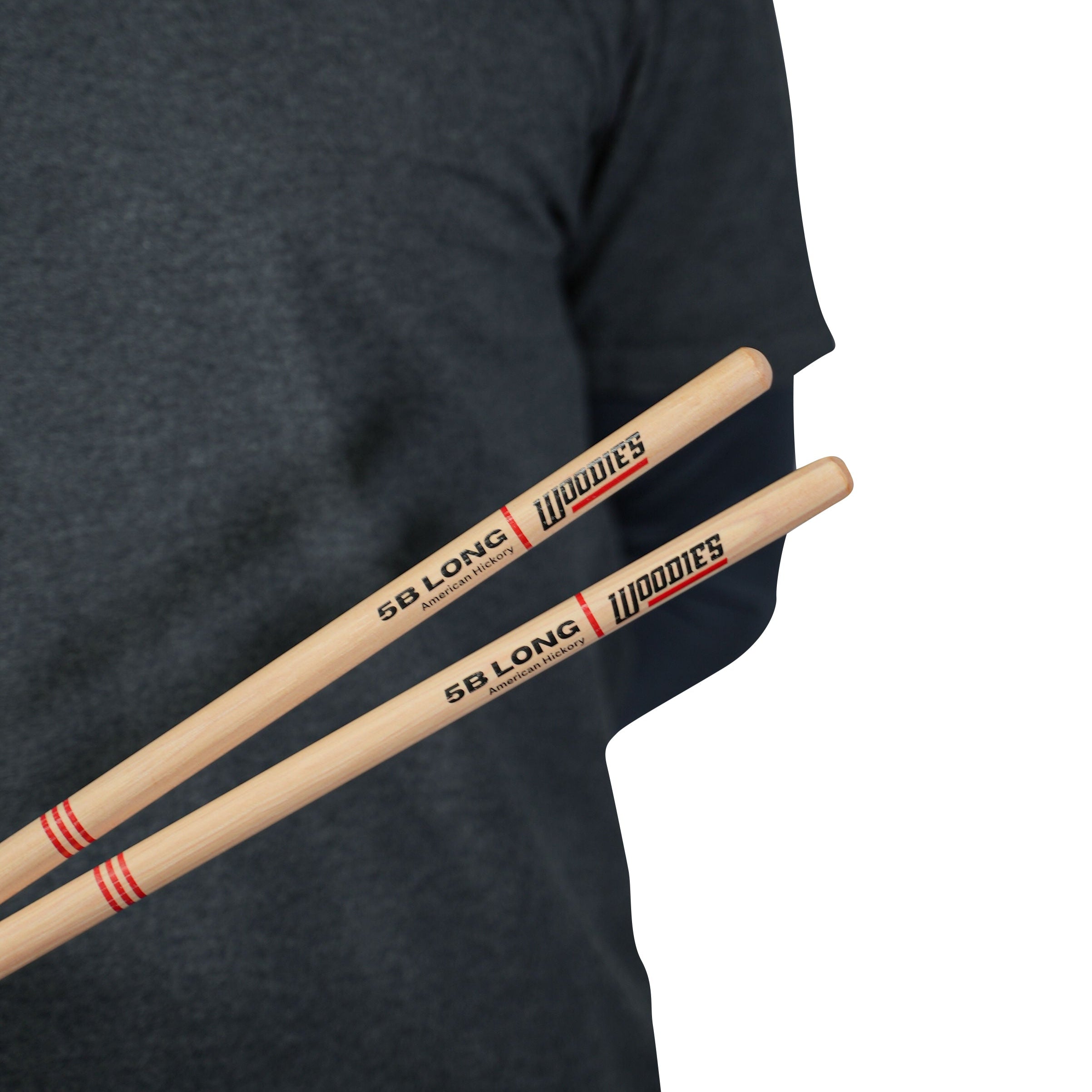 American Hickory 5B Long Drumsticks