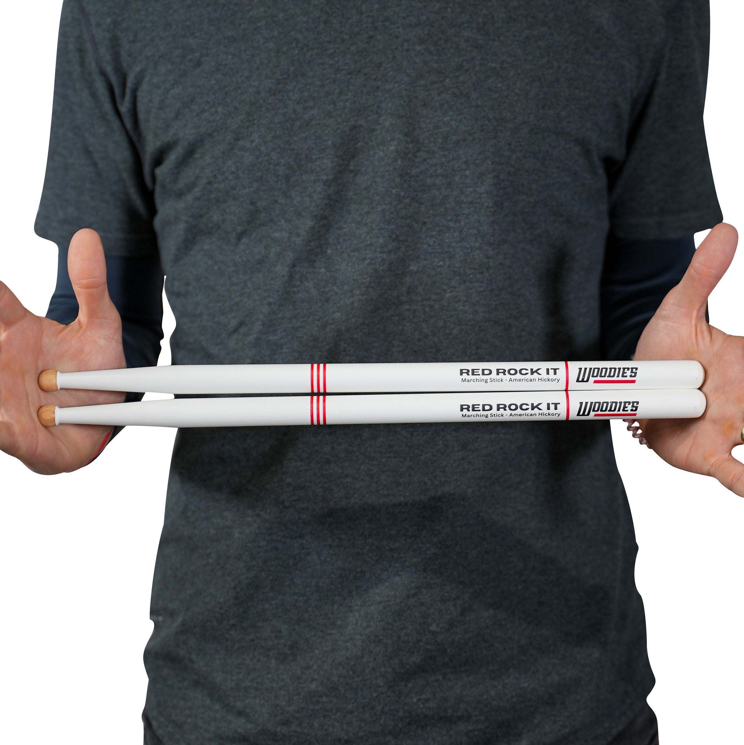 American Hickory Red Rock It Marching Sticks