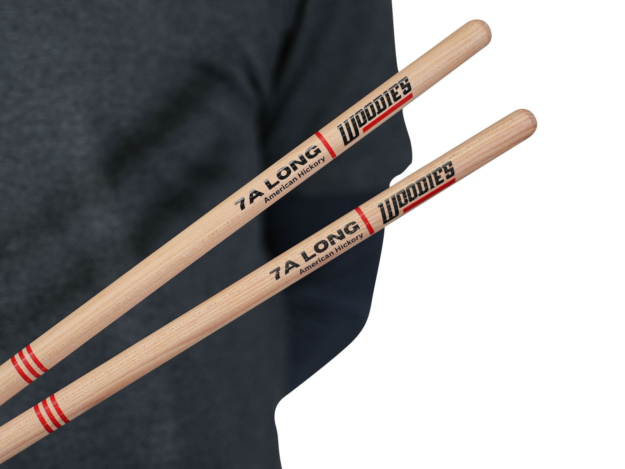 American Hickory 7A Long Drumsticks