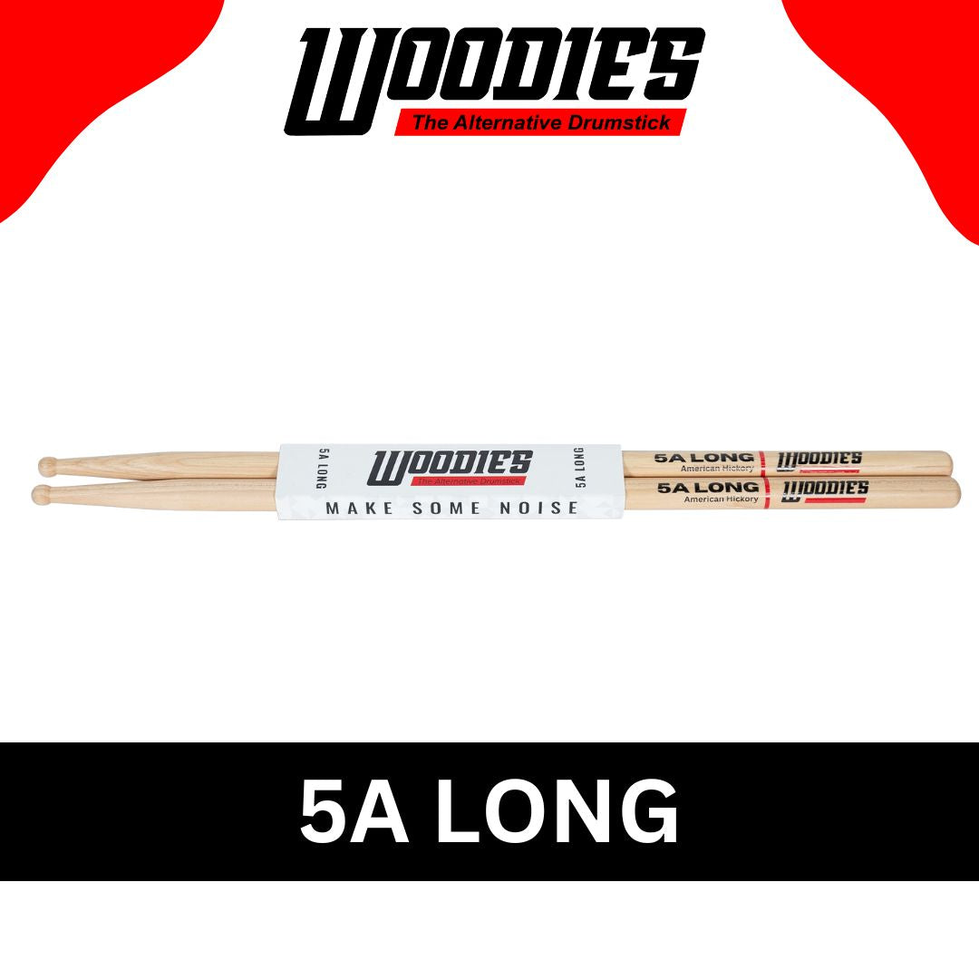 American Hickory 5A Long Drumsticks