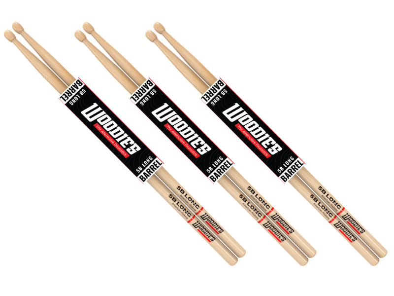 3 pairs of 5B Long Barrel Tips