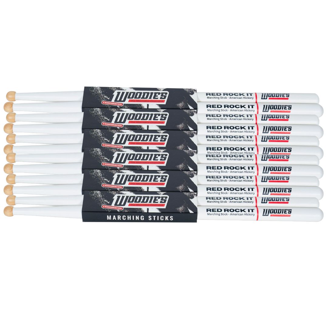 American Hickory Red Rock It Marching Sticks
