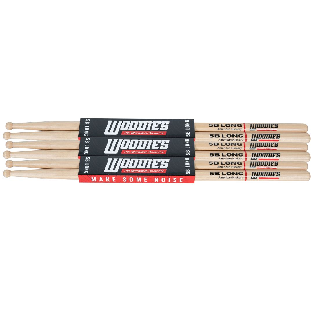 American Hickory 5B Long Drumsticks