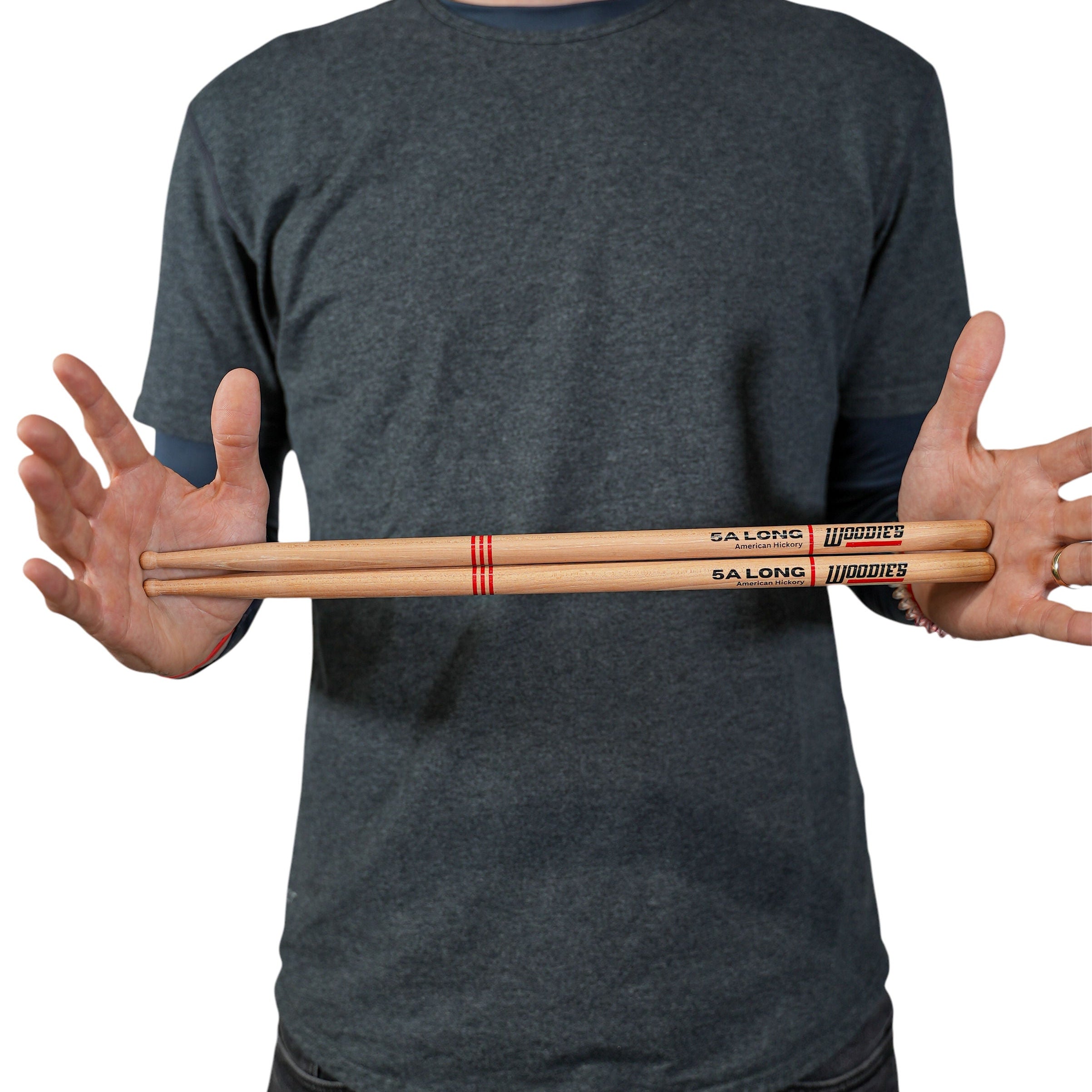 American Hickory 5A Long Drumsticks