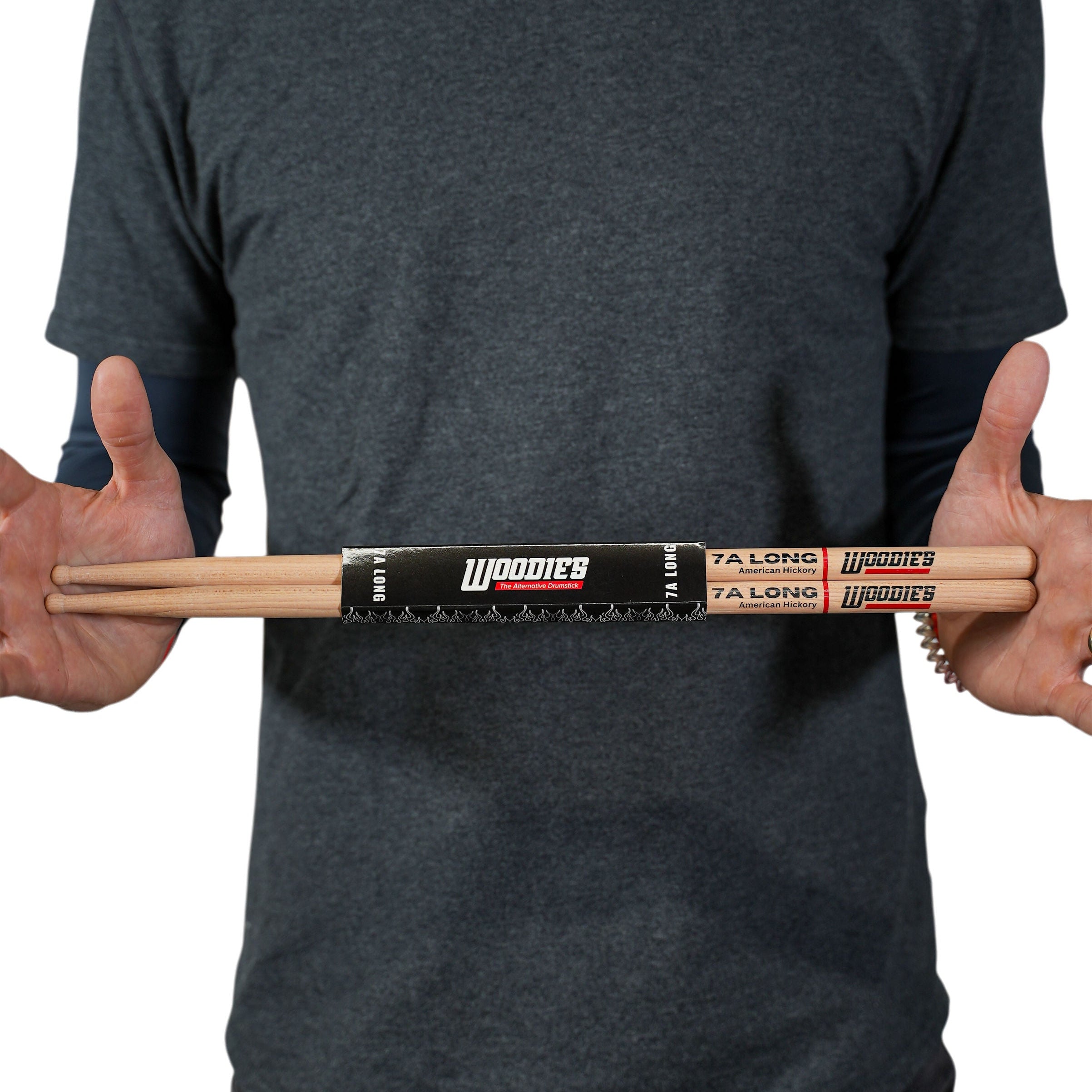 American Hickory 7A Long Drumsticks