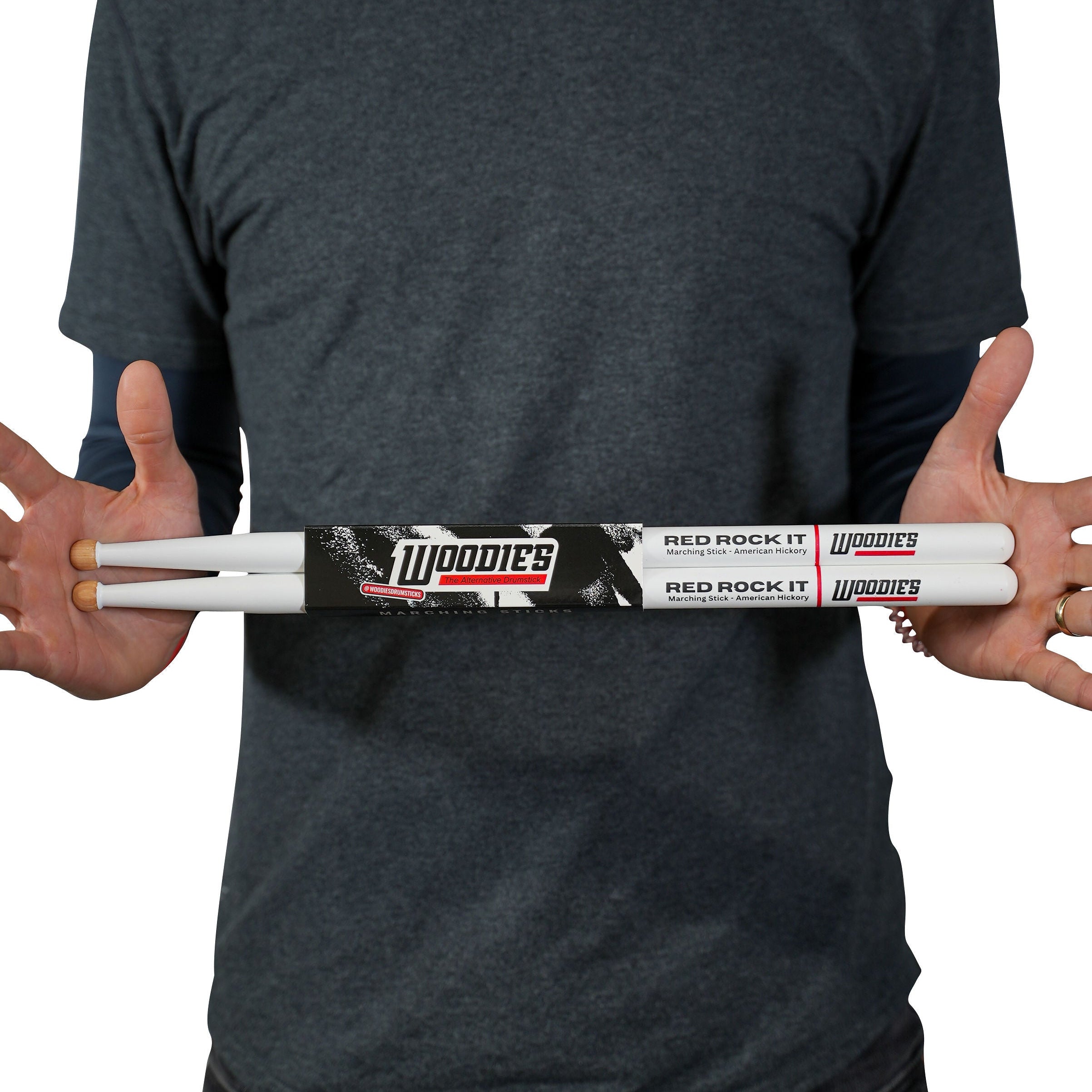 American Hickory Red Rock It Marching Sticks