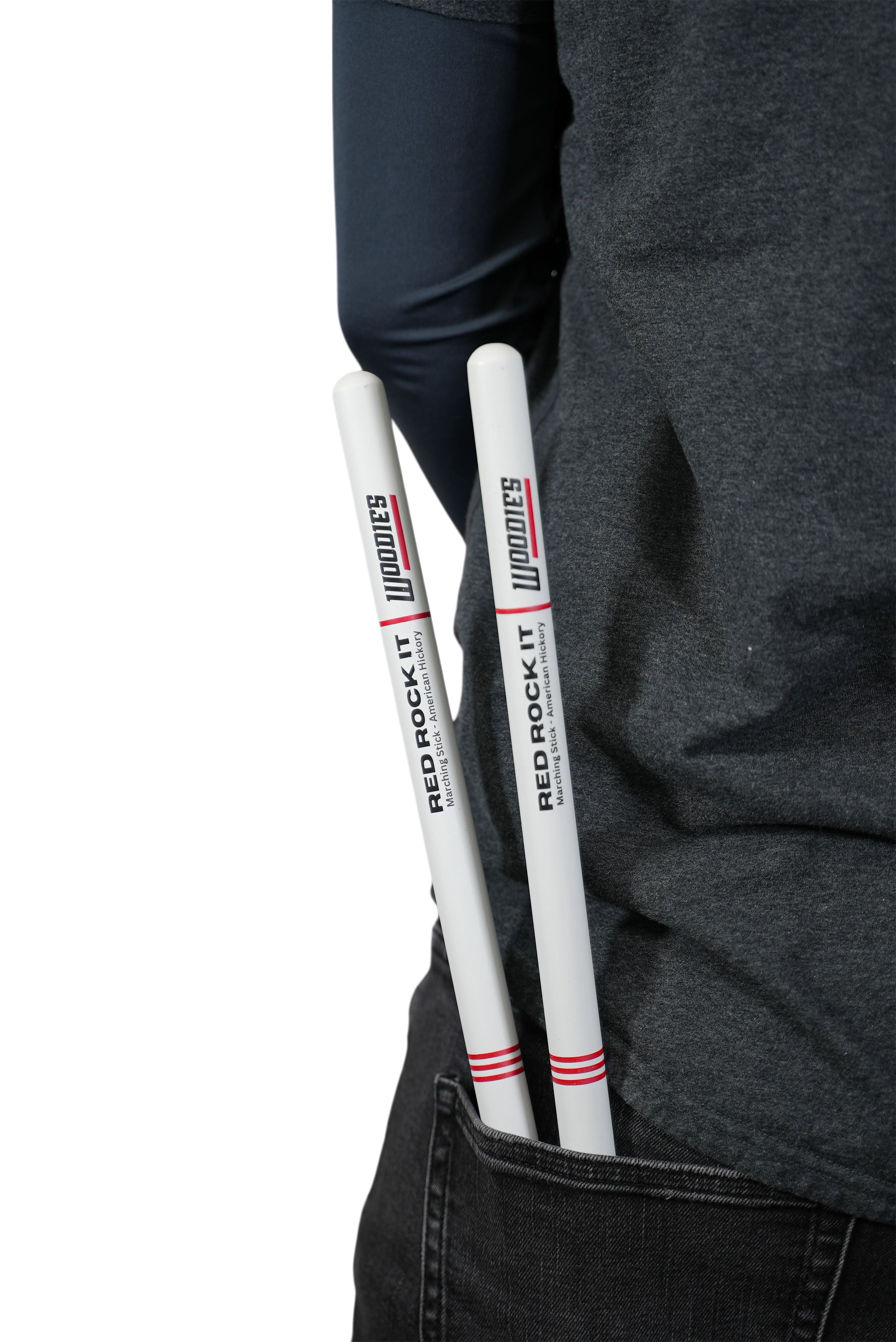 American Hickory Red Rock It Marching Sticks