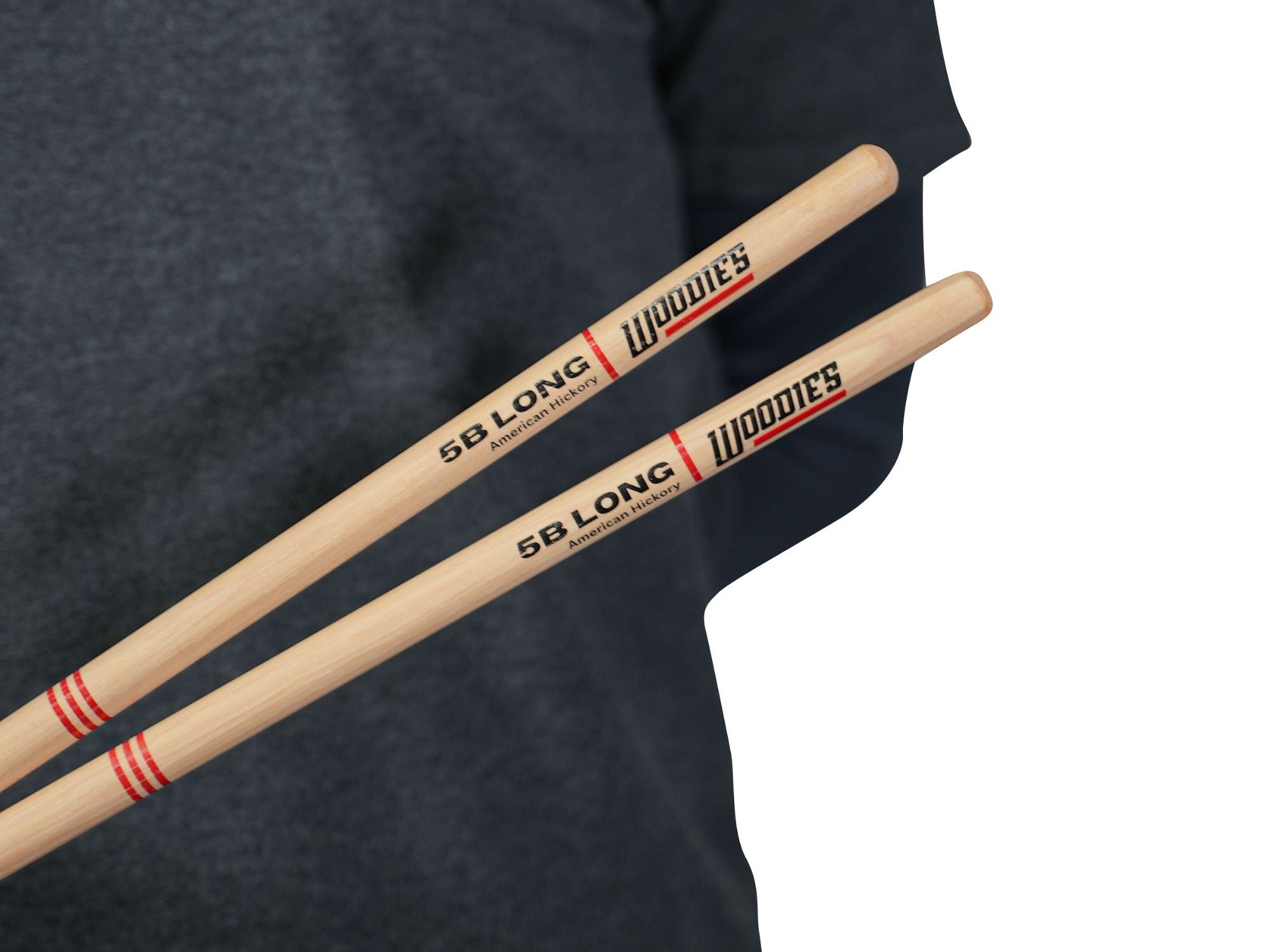 American Hickory 5B Long Drumsticks