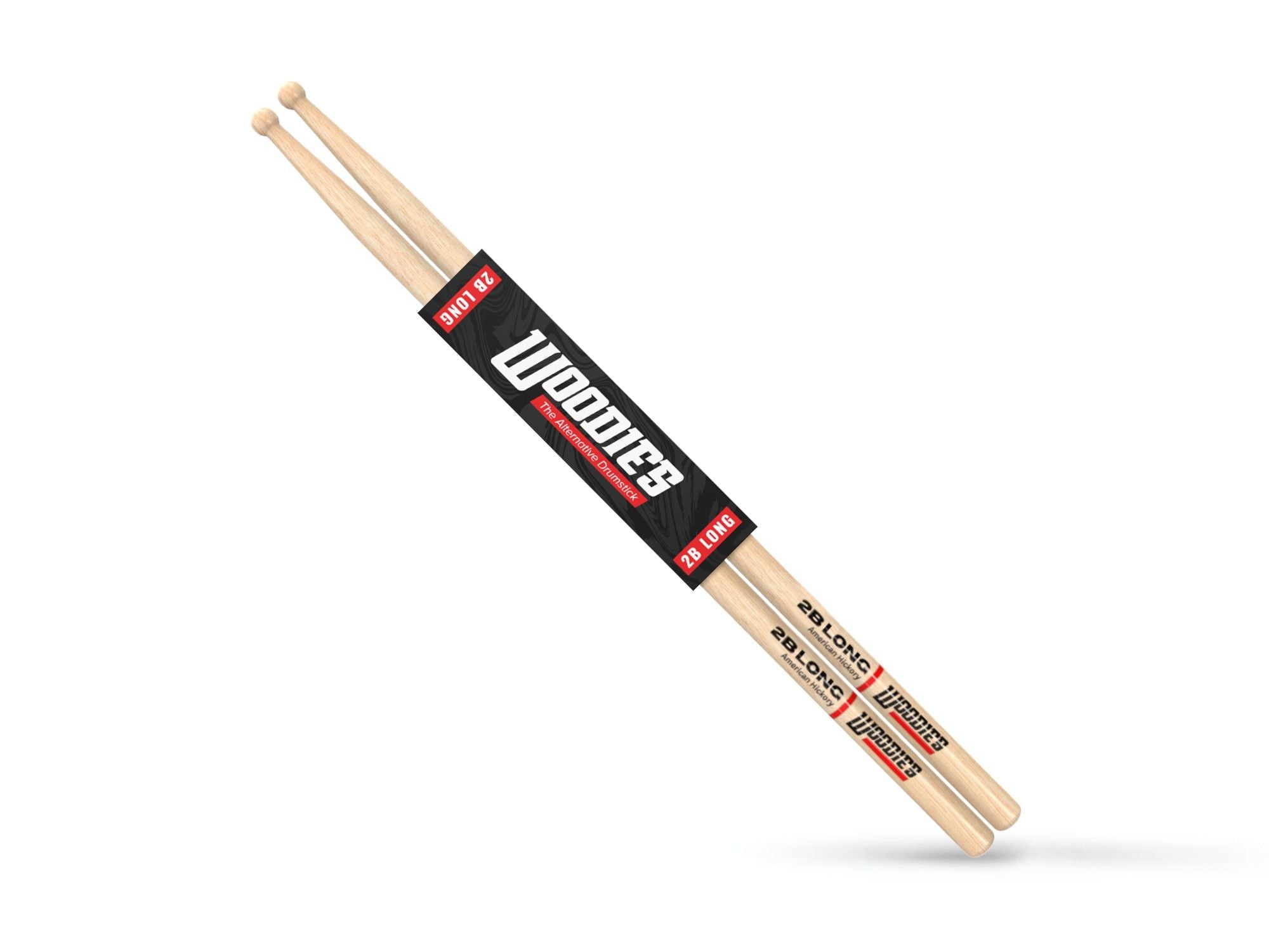 American Hickory 2B Long Drumsticks